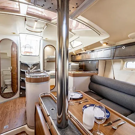 Relaxing On A 38ft Sail Yacht