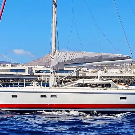 Botel Relaxing On A 38ft Sail Yacht